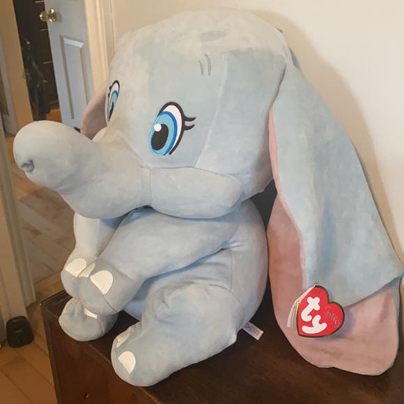 NWT Big Squishy Dumbo 16inch - Picture 6 of 9